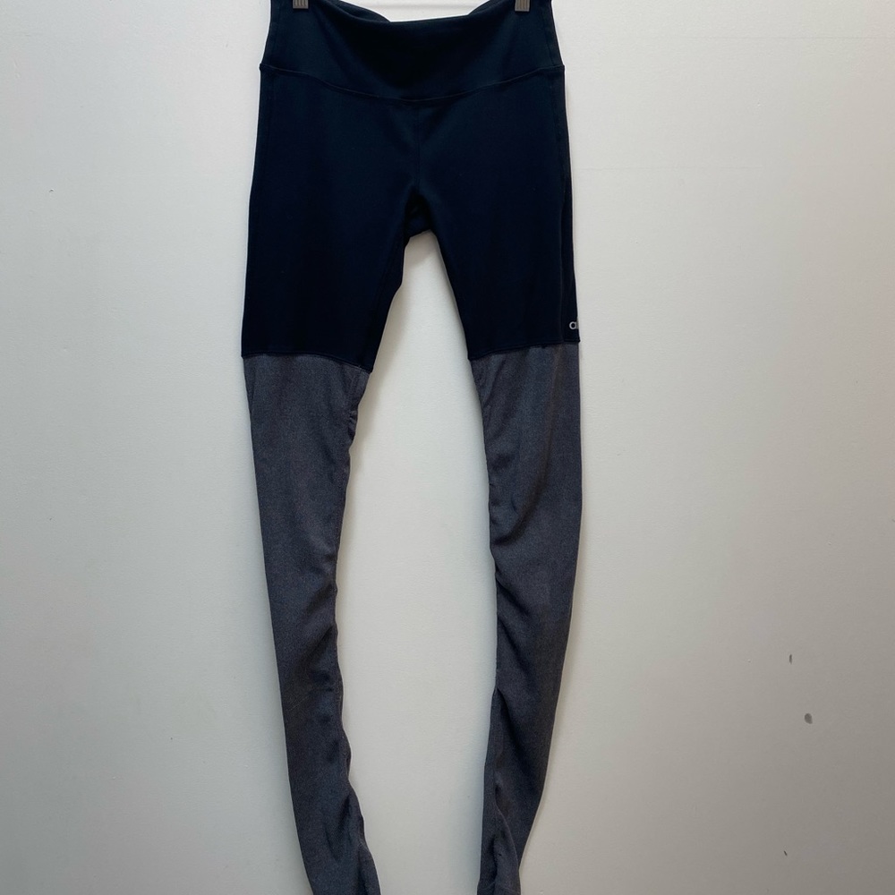Alo ribbed thigh high leggings